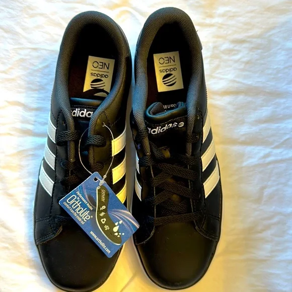 Adidas Black Daily Vulc Neo size 7 US - Picture 3 of 7